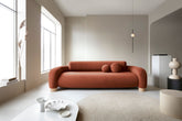 3-zitsbank Eyecatcher - Comfortabele Fluwelen Bank met Tijdloos Design